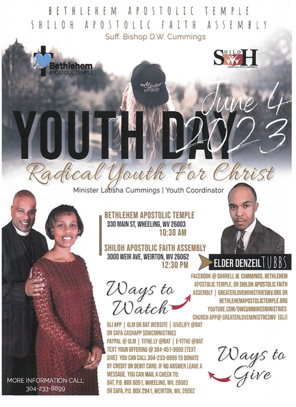 Photo for Youth Day 2023 (Bethlehem Apostolic Temple)