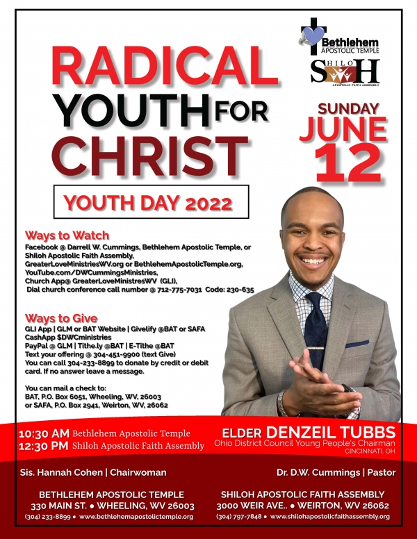 Photo for Youth Day 2022 (Shiloh Apostolic Faith Assembly)